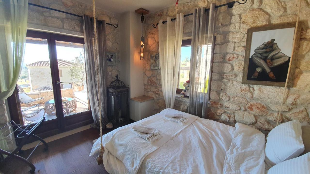 הוילה סיווירי Luxurious Stone House In Elani מראה חיצוני תמונה
